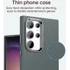 Phonesta IMD Carbon Fiber Back Cover hoesje voor Samsung Galaxy S24 Ultra - Grijs 5