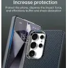 Phonesta IMD Carbon Fiber Back Cover hoesje voor Samsung Galaxy S25 Ultra - Donkerblauw 7