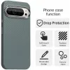 Phonesta IMD Carbon Fiber Back Cover hoesje voor Google Pixel 9 Pro XL - Grijs 2