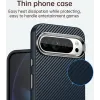 Phonesta IMD Carbon Fiber Back Cover hoesje voor Google Pixel 9 / 9 Pro - Donkerblauw 5