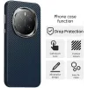 Phonesta IMD Carbon Fiber Back Cover hoesje voor HONOR Magic7 Pro - Donkerblauw 3