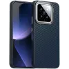 Phonesta IMD Carbon Fiber Back Cover hoesje voor Xiaomi 15 - Donkerblauw