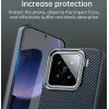 Phonesta IMD Carbon Fiber Back Cover hoesje voor Xiaomi 15 - Donkerblauw 8