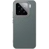Phonesta IMD Carbon Fiber Back Cover hoesje voor Xiaomi 15 - Grijs 2