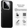 Phonesta IMD Carbon Fiber Back Cover hoesje voor Xiaomi 15 - Zwart 3