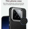 Phonesta IMD Carbon Fiber Back Cover hoesje voor Xiaomi 15 - Zwart 6