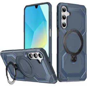 Phonesta IronLock Back Cover hoesje met ring en MagSafe voor Samsung Galaxy A17/A16/A26 - Blauw