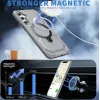 Phonesta IronLock Back Cover hoesje met ring en MagSafe voor Samsung Galaxy A17/A16/A26 - Grijs 2