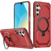 Phonesta IronLock Back Cover hoesje met ring en MagSafe voor Samsung Galaxy A17/A16/A26 - Rood