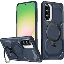 Phonesta IronLock Back Cover hoesje met ring en MagSafe voor Samsung Galaxy A36/A56 - Blauw