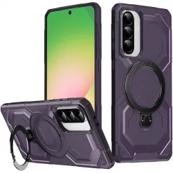 Phonesta IronLock Back Cover hoesje met ring en MagSafe voor Samsung Galaxy A36/A56 - Paars