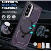 Phonesta IronLock Back Cover hoesje met ring en MagSafe voor Samsung Galaxy A36/A56 - Paars 2