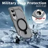 Phonesta IronLock Back Cover hoesje met ring en MagSafe voor Samsung Galaxy S25 Edge - Grijs 3