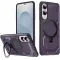 Phonesta IronLock Back Cover hoesje met ring en MagSafe voor Samsung Galaxy S25 Edge - Paars