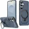 Phonesta IronLock Back Cover hoesje met ring en MagSafe voor Samsung Galaxy S25 Plus/S24 Plus - Blauw