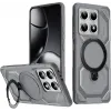 Phonesta IronLock Back Cover hoesje met ring en MagSafe voor Xiaomi 14T - Grijs