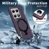 Phonesta IronLock Back Cover hoesje met ring en MagSafe voor Xiaomi 14T - Paars 3