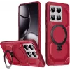 Phonesta IronLock Back Cover hoesje met ring en MagSafe voor Xiaomi 14T - Rood