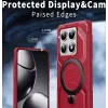 Phonesta IronLock Back Cover hoesje met ring en MagSafe voor Xiaomi 14T - Rood 4