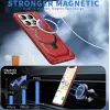 Phonesta IronLock Back Cover hoesje met ring en MagSafe voor Xiaomi 14T Pro - Rood 2