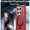 Phonesta IronLock Back Cover hoesje met ring en MagSafe voor Xiaomi 14T Pro - Rood 4