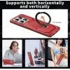 Phonesta IronLock Back Cover hoesje met ring en MagSafe voor Xiaomi 14T Pro - Rood 6