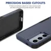 Phonesta ImpactShield Back Cover hoesje voor Samsung Galaxy S25 Plus/S24 Plus - Donkerblauw 4