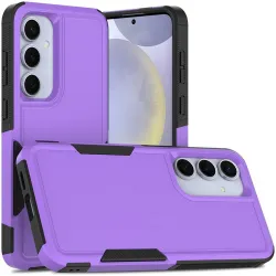 Phonesta ImpactShield Back Cover hoesje voor Samsung Galaxy S25 Plus/S24 Plus - Paars
