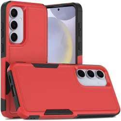 Phonesta ImpactShield Back Cover hoesje voor Samsung Galaxy S25 Plus/S24 Plus - Rood