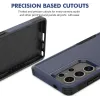 Phonesta ImpactShield Back Cover hoesje voor Samsung Galaxy S25 Ultra - Donkerblauw 4