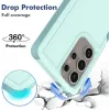 Phonesta ImpactShield Back Cover hoesje voor Samsung Galaxy S25 Ultra - Mintgroen 1