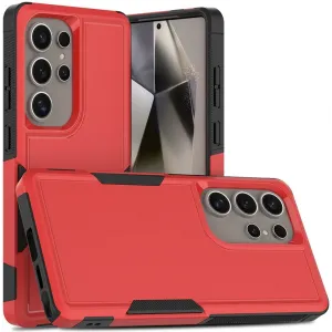 Phonesta ImpactShield Back Cover hoesje voor Samsung Galaxy S25 Ultra - Rood