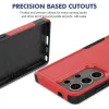Phonesta ImpactShield Back Cover hoesje voor Samsung Galaxy S25 Ultra - Rood 4