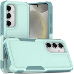 Phonesta ImpactShield Back Cover hoesje voor Samsung Galaxy S25/S24 - Mintgroen