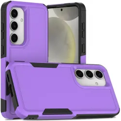 Phonesta ImpactShield Back Cover hoesje voor Samsung Galaxy S25/S24 - Paars