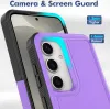 Phonesta ImpactShield Back Cover hoesje voor Samsung Galaxy S25/S24 - Paars 1
