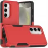 Phonesta ImpactShield Back Cover hoesje voor Samsung Galaxy S25/S24 - Rood 0