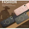 Phonesta Luxury Carbon Fiber Back Cover hoesje met MagSafe voor Apple iPhone 17e/16e - Bruin 5
