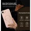 Phonesta Luxury Carbon Fiber Back Cover hoesje met MagSafe voor Apple iPhone 17e/16e - Roze 3