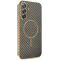 Phonesta Luxury Carbon Fiber Back Cover hoesje met MagSafe voor Samsung Galaxy A17/A26 - Bruin