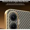 Phonesta Luxury Carbon Fiber Back Cover hoesje met MagSafe voor Xiaomi Poco F7 - Bruin 5
