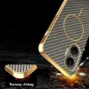 Phonesta Luxury Carbon Fiber Back Cover hoesje met MagSafe voor Xiaomi Poco F7 - Bruin 8