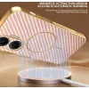 Phonesta Luxury Carbon Fiber Back Cover hoesje met MagSafe voor Xiaomi Poco F7 - Roze 6