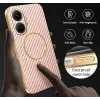 Phonesta Luxury Carbon Fiber Back Cover hoesje met MagSafe voor Xiaomi Poco F7 - Roze 7
