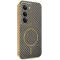 Phonesta Luxury Carbon Fiber Back Cover hoesje met MagSafe voor Xiaomi Redmi 15 - Bruin