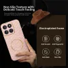 Phonesta Luxury Carbon Fiber Back Cover hoesje met MagSafe voor Motorola Edge 60 Pro - Roze 3