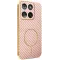 Phonesta Luxury Carbon Fiber Back Cover hoesje met MagSafe voor Motorola Edge 60 / Edge 60 Fusion - Roze