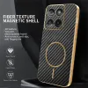Phonesta Luxury Carbon Fiber Back Cover hoesje met MagSafe voor Motorola Edge 60 / Edge 60 Fusion - Zwart 2