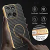 Phonesta Luxury Carbon Fiber Back Cover hoesje met MagSafe voor Motorola Edge 60 / Edge 60 Fusion - Zwart 6