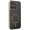Phonesta Luxury Carbon Fiber Back Cover hoesje met MagSafe voor Motorola Moto G56 - Zwart